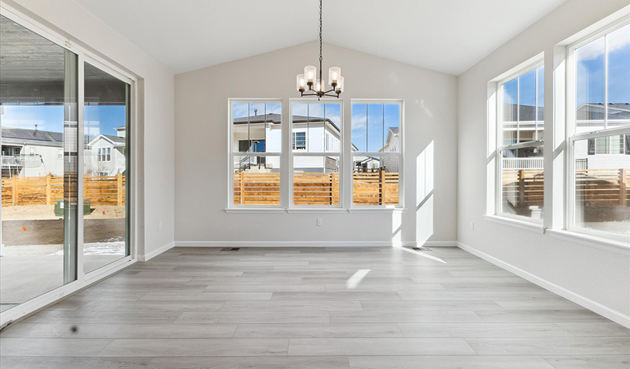 Sunroom of the Hemingway floor plan