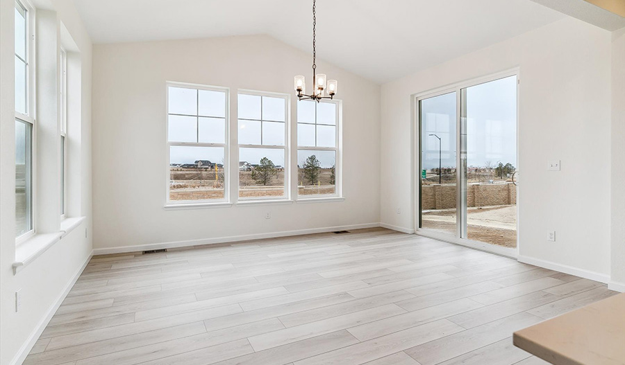 Sunroom of the Hemingway floor plan