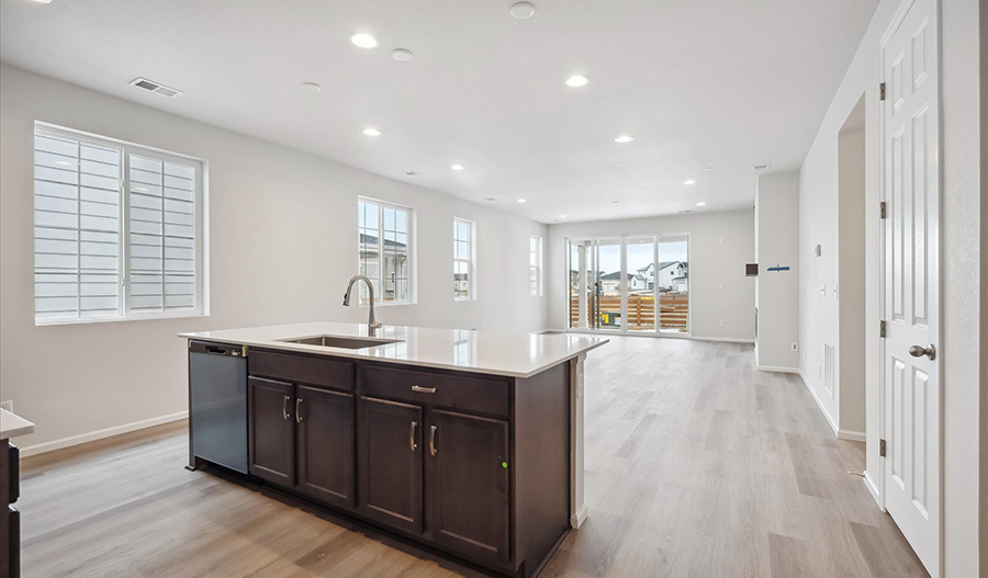 Kitchen of the Alexandrite floor plan