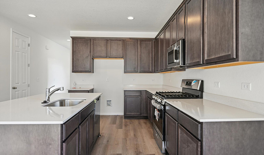 Kitchen of the Moonstone floor plan