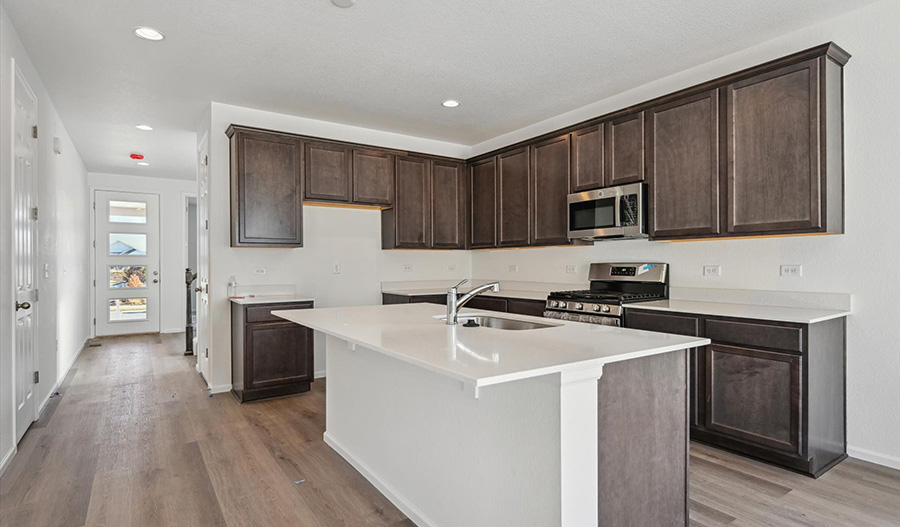 Kitchen of the Moonstone floor plan