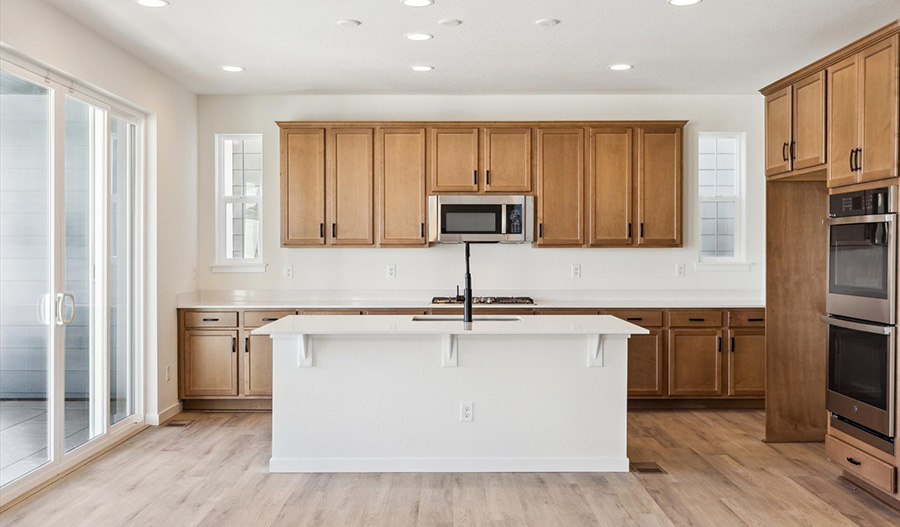 Kitchen of the Carroll floor plan