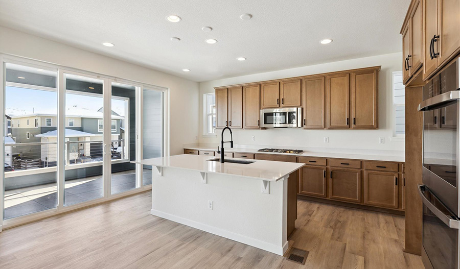 Kitchen of the Carroll floor plan