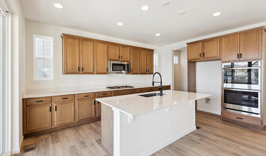 Kitchen of the Carroll floor plan