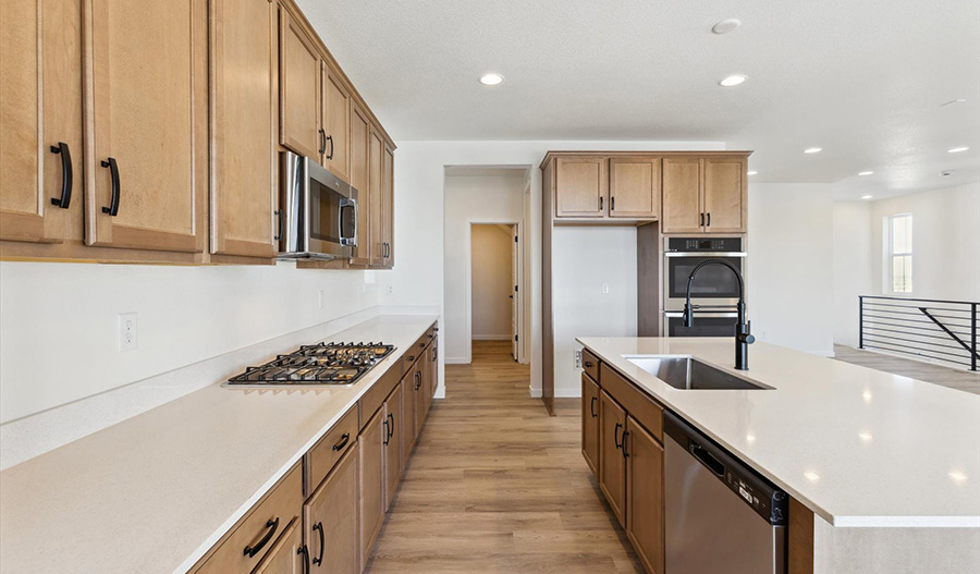 Kitchen of the Carroll floor plan