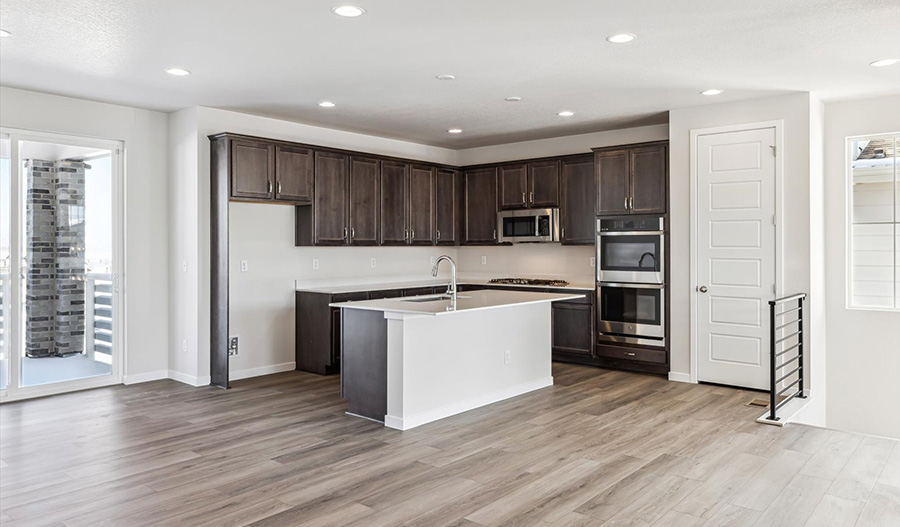 Kitchen of the Linton floor plan