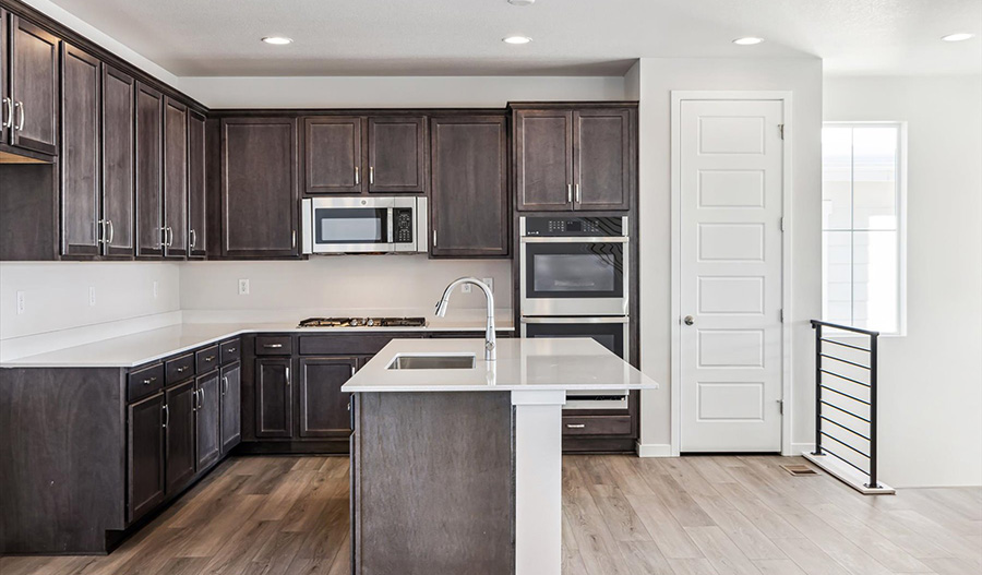 Kitchen of the Linton floor plan