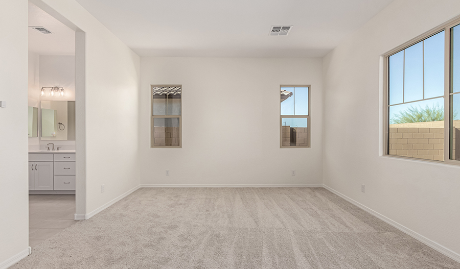 Bedroom of the Pinecrest floor plan