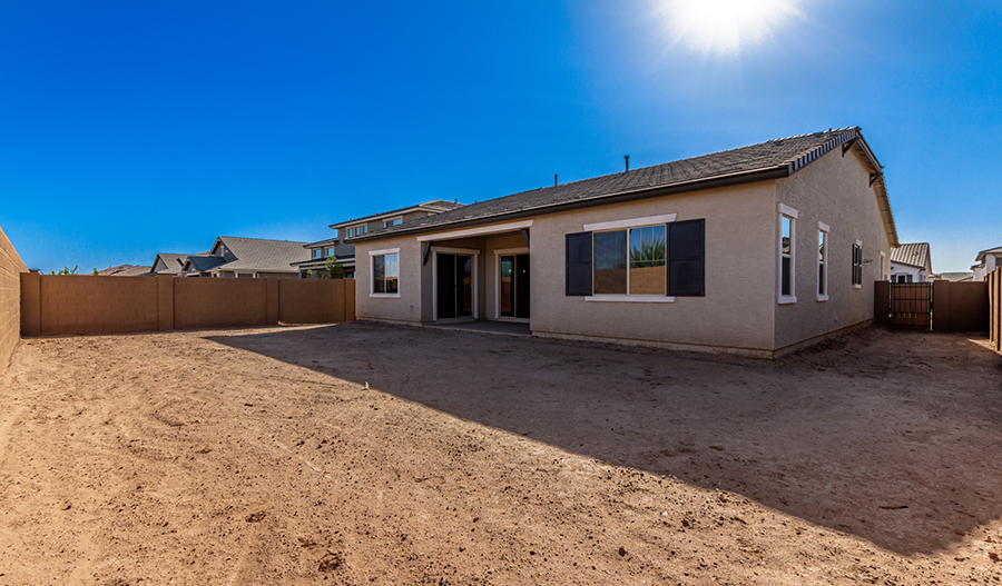 Rear Exterior of the Pinecrest floor plan