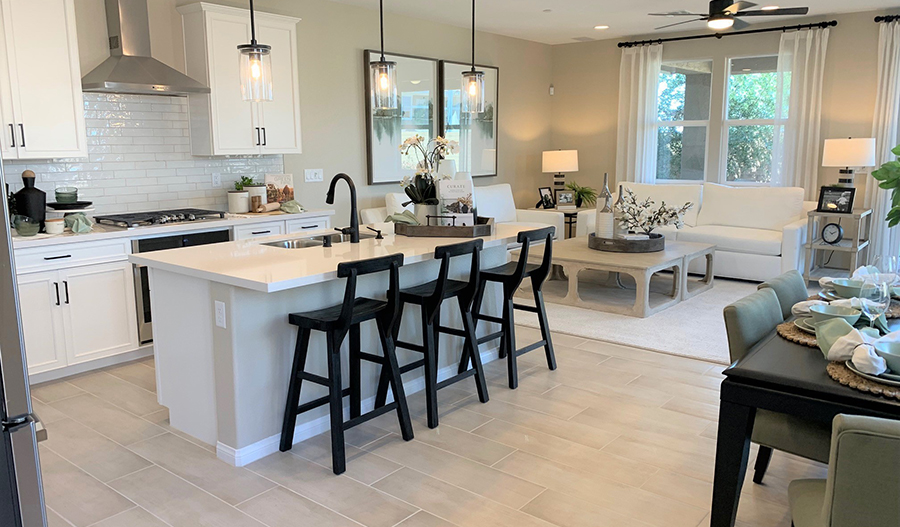 Kitchen of the Ironwood floor plan