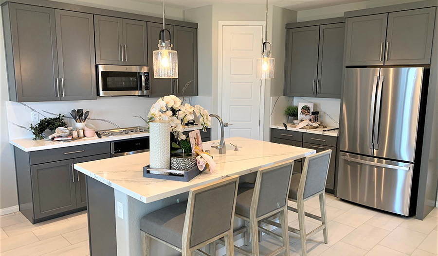 Kitchen of the Marblewood floor plan