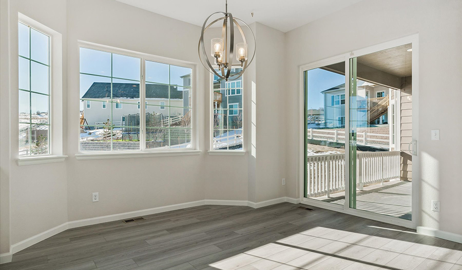 Sunroom of the Delaney floor plan