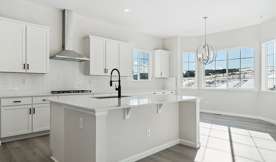 Kitchen of the Delaney floor plan