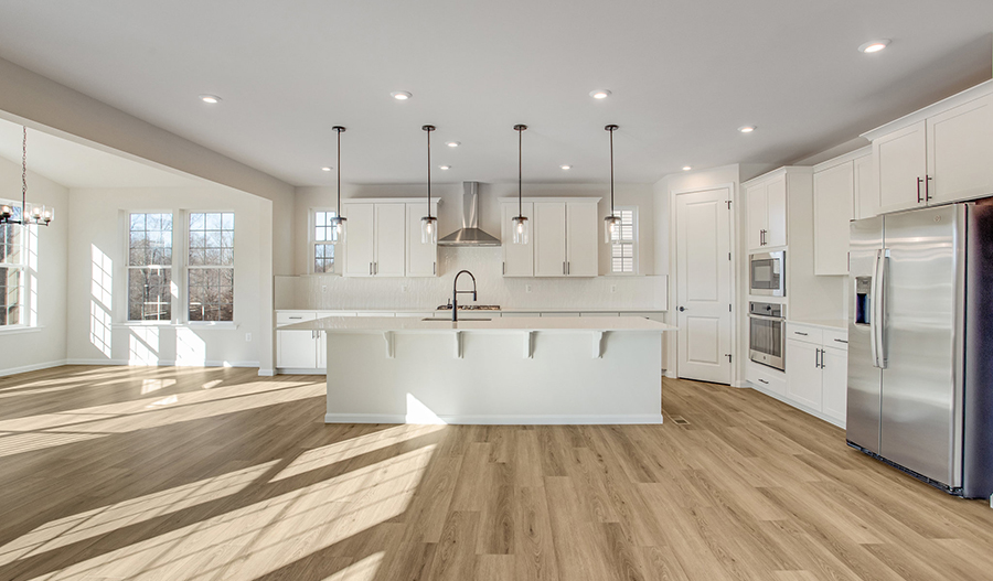 Kitchen of the Preston floor plan