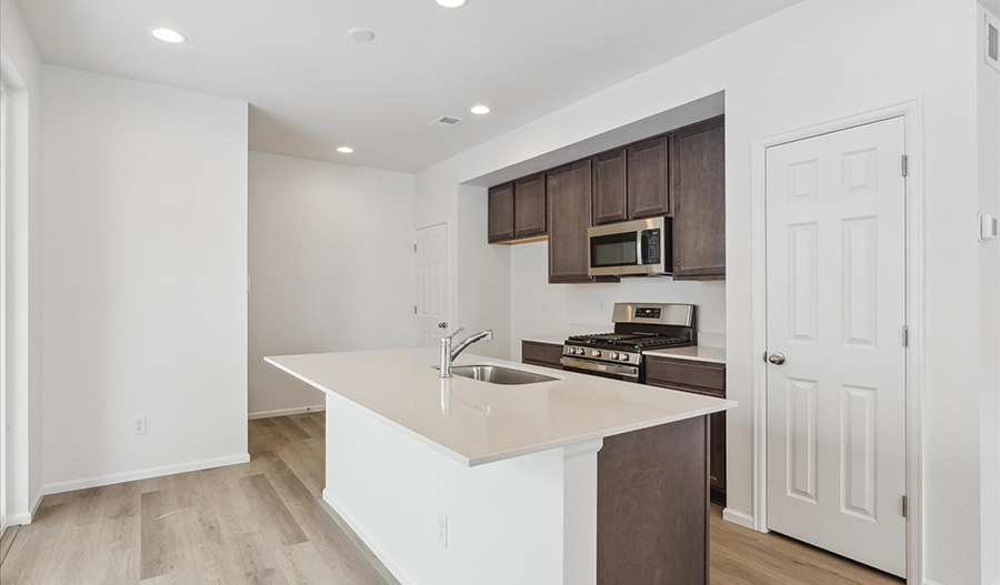 Kitchen of the Boston floor plan