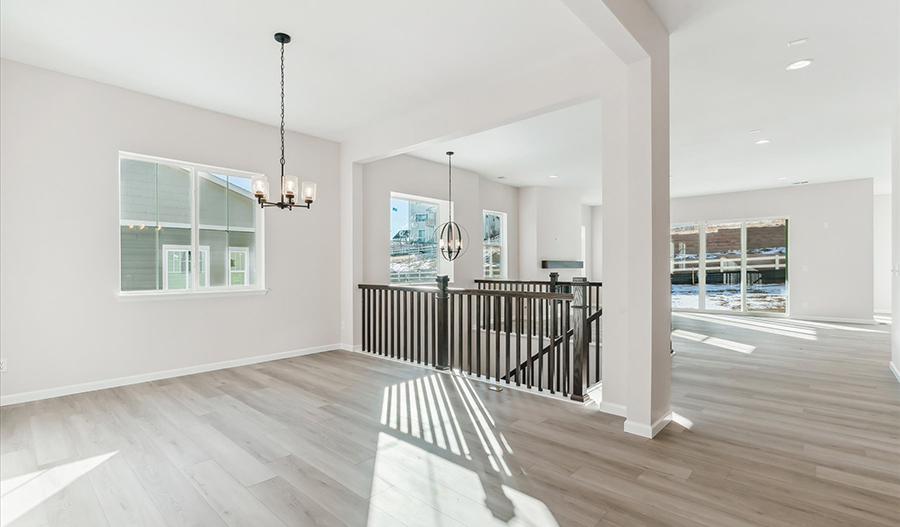 Dining Area of the Darius floor plan