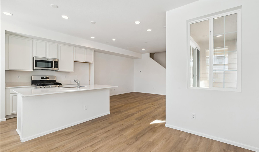 Kitchen of the Chicago floor plan