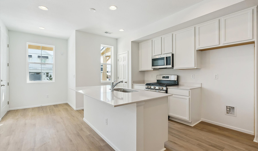 Kitchen of the Chicago floor plan