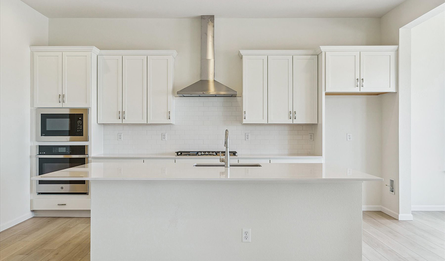 Kitchen of the Decker floor plan