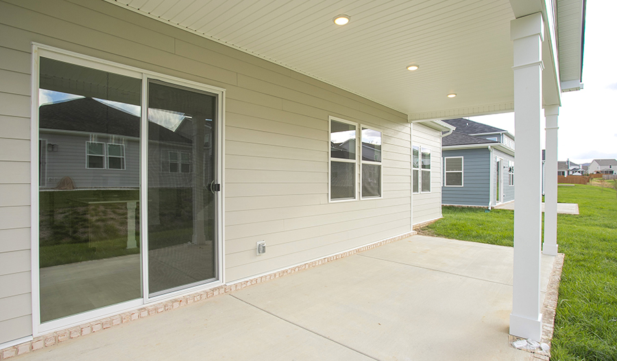 Patio of the Avril floor plan