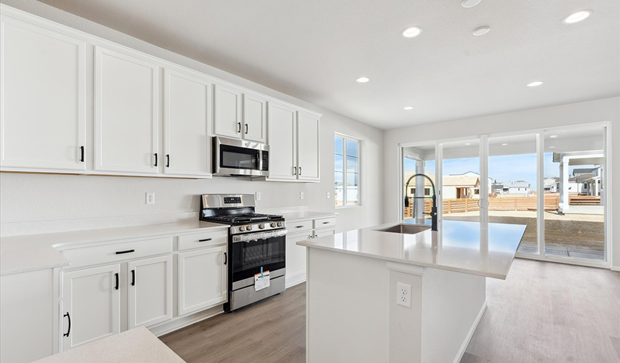 Kitchen of the Moonstone floor plan