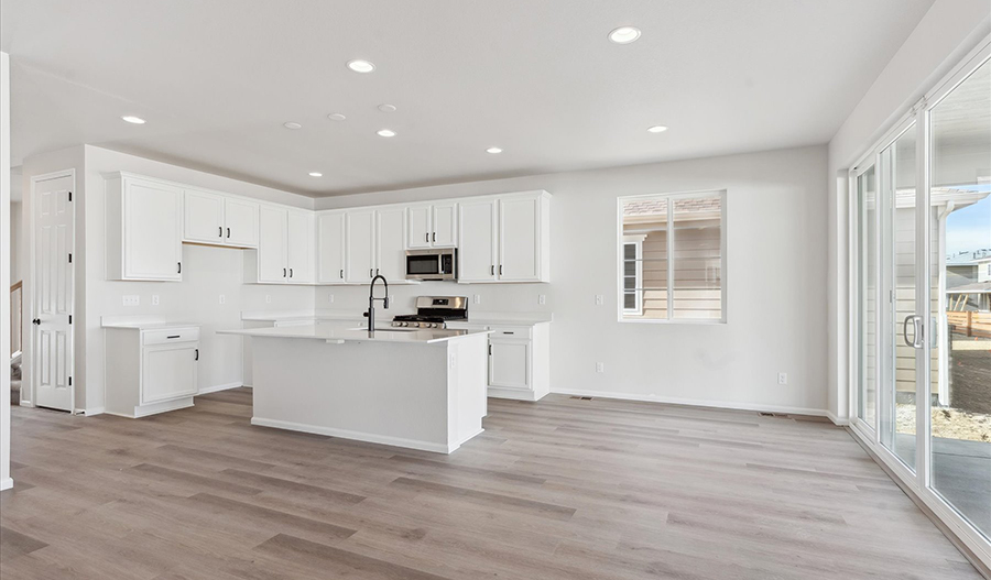 Kitchen of the Moonstone floor plan