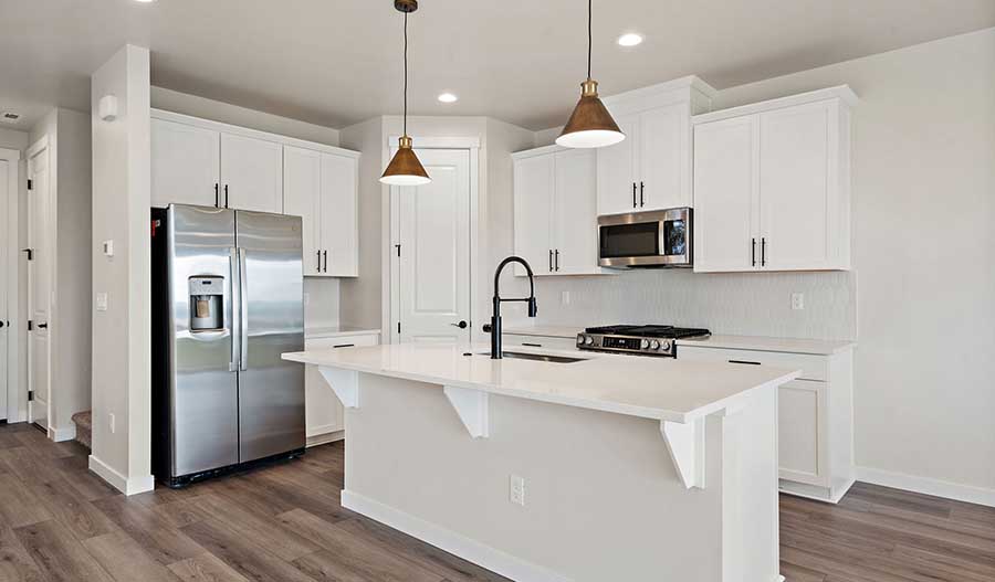 Kitchen of the Ironwood floor plan