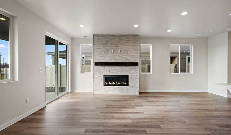 Great Room of the Ironwood floor plan