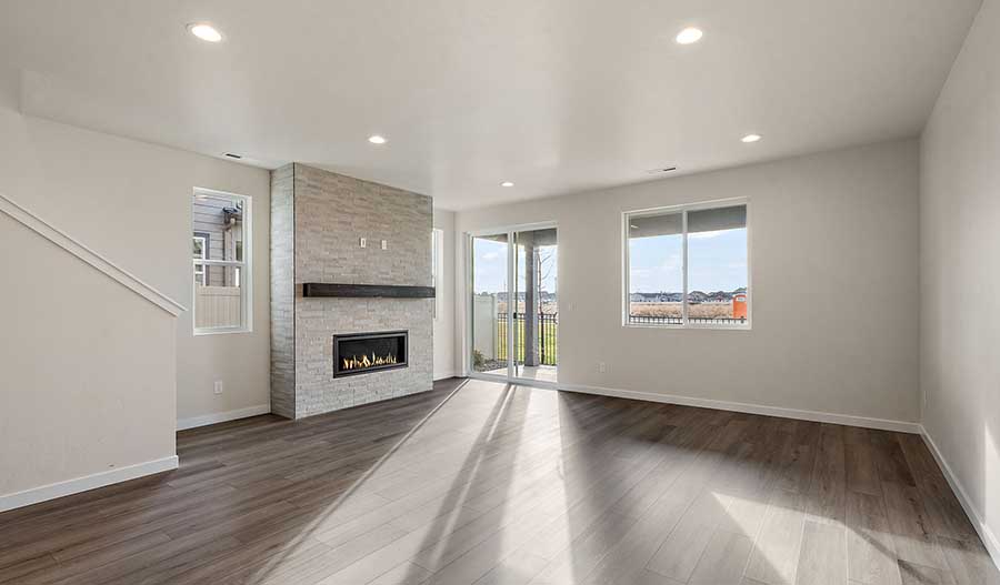 Great Room of the Marblewood floor plan