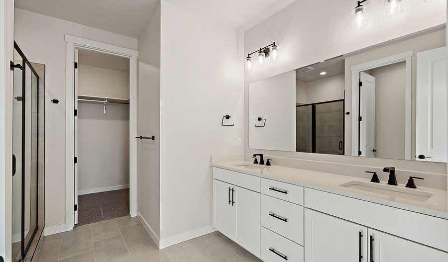 Bathroom of the Marblewood floor plan