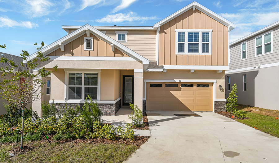 Exterior of the Moonstone floor plan