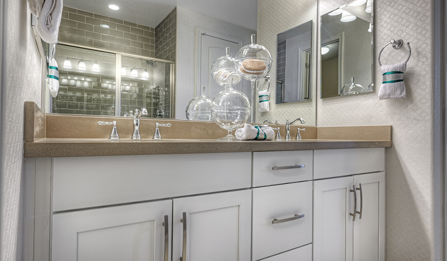 Owner's bathroom in the Sarah floor plan